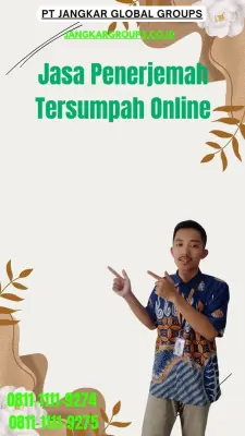 Jasa Penerjemah Tersumpah Online Kecamatan Sanankulon Blitar