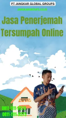 Jasa Penerjemah Tersumpah Online Kecamatan Purwosari Pasuruan