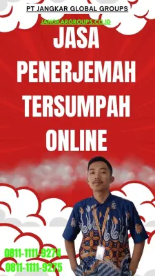 Biro Jasa Penerjemah Tersumpah Online Kecamatan Blitar