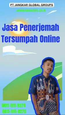 Jasa Penerjemah Tersumpah Online Kecamatan Kademangan Blitar