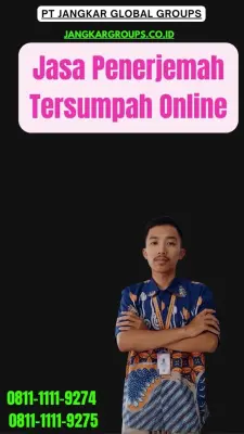 Layanan Penerjemah Tersumpah Online Kecamatan Pasirian Lumajang