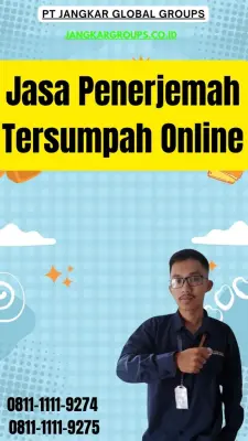 Jasa Penerjemah Tersumpah Online Kecamatan Mayangan Probolinggo