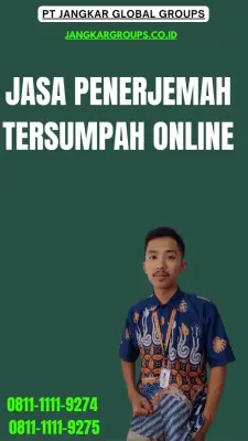 Layanan Penerjemah Tersumpah Online Kecamatan Kademangan Blitar