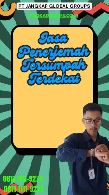 Biro Penerjemah Tersumpah Terdekat Kecamatan Tingkir Salatiga