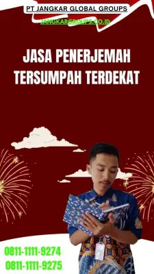 Biro Penerjemah Tersumpah Terdekat Kabupaten Garut