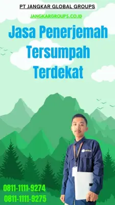Biro Jasa Penerjemah Tersumpah Terdekat Kecamatan Kaliwates Jember