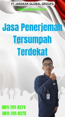 Biro Jasa Penerjemah Tersumpah Terdekat Kecamatan Rambipuji Jember