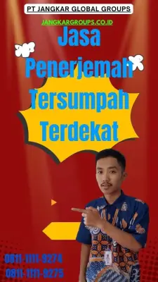 Layanan Penerjemah Tersumpah Terdekat Kecamatan Wonopringgo Pekalongan