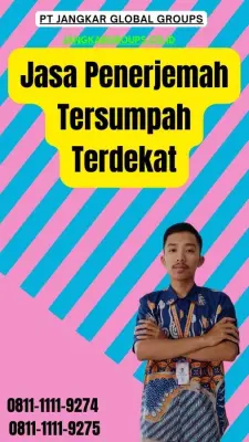 Layanan Penerjemah Tersumpah Terdekat Kecamatan Tegalsari Surabaya