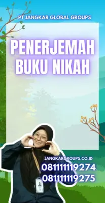 Biro Jasa Penerjemah Surat Nikah Terpercaya Kecamatan Sepatan Timur Kabupaten Tangerang