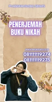 Biro Jasa Penerjemah Surat Nikah Cepat Kecamatan Jambe Kabupaten Tangerang