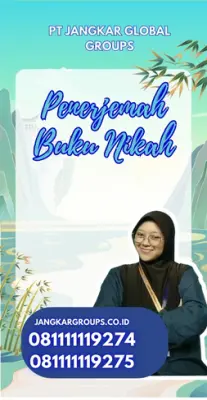 Jasa Penerjemah Surat Nikah Terpercaya Kecamatan Karang Tanjung Kabupaten Pandeglang