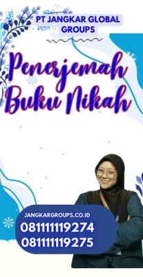 Jasa Penerjemah Surat Nikah Terpercaya Kecamatan Jambe Kabupaten Tangerang