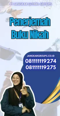 Layanan Penerjemah Surat Nikah Terpercaya Kecamatan Kronjo Kabupaten Tangerang