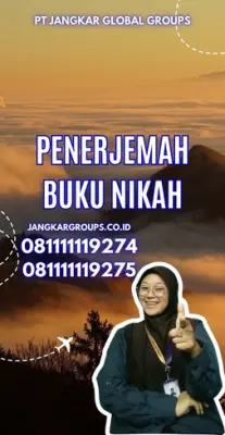Layanan Penerjemah Surat Nikah Cepat Kecamatan Jayanti Kabupaten Tangerang