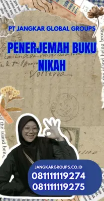Jasa Penerjemah Surat Nikah Cepat Kecamatan Jambe Kabupaten Tangerang
