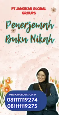 Biro Jasa Penerjemah Surat Nikah Cepat Kecamatan Jayanti Kabupaten Tangerang