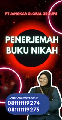 Pengurusan Penerjemah Surat Nikah Cepat Kecamatan Kronjo Kabupaten Tangerang