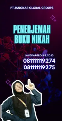 Layanan Penerjemah Surat Nikah Terpercaya Kecamatan Sajira Kabupaten Lebak