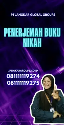 Biro Jasa Penerjemah Surat Nikah Terpercaya Kecamatan Jambe Kabupaten Tangerang