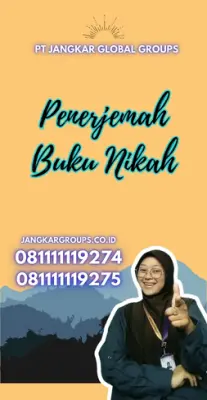 Biro Jasa Penerjemah Surat Nikah Terpercaya Kecamatan Kresek Kabupaten Tangerang