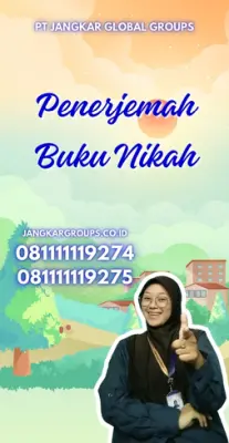 Layanan Penerjemah Surat Nikah Cepat Kecamatan Jambe Kabupaten Tangerang