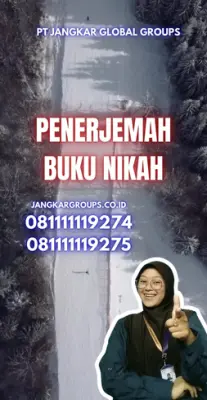 Biro Jasa Penerjemah Surat Nikah Terpercaya Kecamatan Kronjo Kabupaten Tangerang