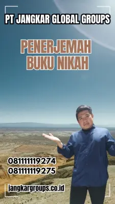 Jasa Penerjemah Surat Nikah Terpercaya Jagakarsa JAKARTA SELATAN