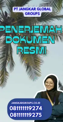 Biro Penerjemah Dokumen Resmi Kecamatan Rumbia Kab. Lampung Tengah