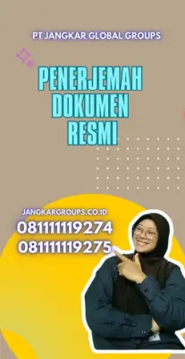 Jasa Penerjemah Dokumen Resmi Kecamatan Sukadana Kab. Lampung Timur