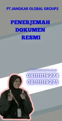 Jasa Penerjemah Dokumen Resmi Kecamatan Sendang Agung Kab. Lampung Tengah