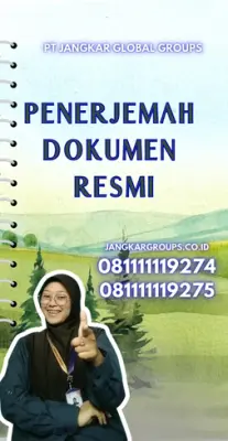 Jasa Penerjemah Dokumen Resmi Kecamatan Sungkai Tengah Kab. Lampung Utara
