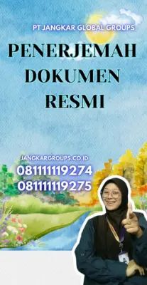 Layanan Penerjemah Dokumen Resmi Kecamatan Penengahan Kab. Lampung Selatan