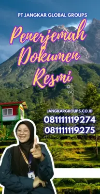 Layanan Penerjemah Dokumen Resmi Kecamatan Natar Kab. Lampung Selatan