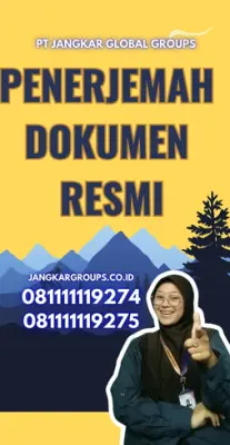 Layanan Penerjemah Dokumen Resmi Kecamatan Sungkai Jaya Kab. Lampung Utara