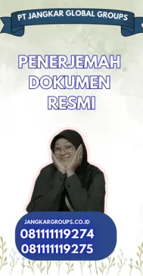 Layanan Penerjemah Dokumen Resmi Kecamatan Metro Pusat Kota Metro