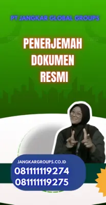 Pengurusan Penerjemah Dokumen Resmi Kecamatan Gedung Aji Baru Kab. Tulang Bawang