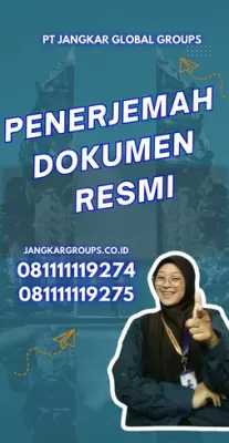 Biro Penerjemah Dokumen Resmi Kecamatan Menggala Timur Kab. Tulang Bawang