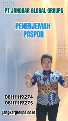 Biro Penerjemah Paspor Terpercaya Kota Depok