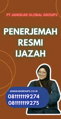 Jasa Penerjemah Resmi Ijazah Kabupaten Sukabumi