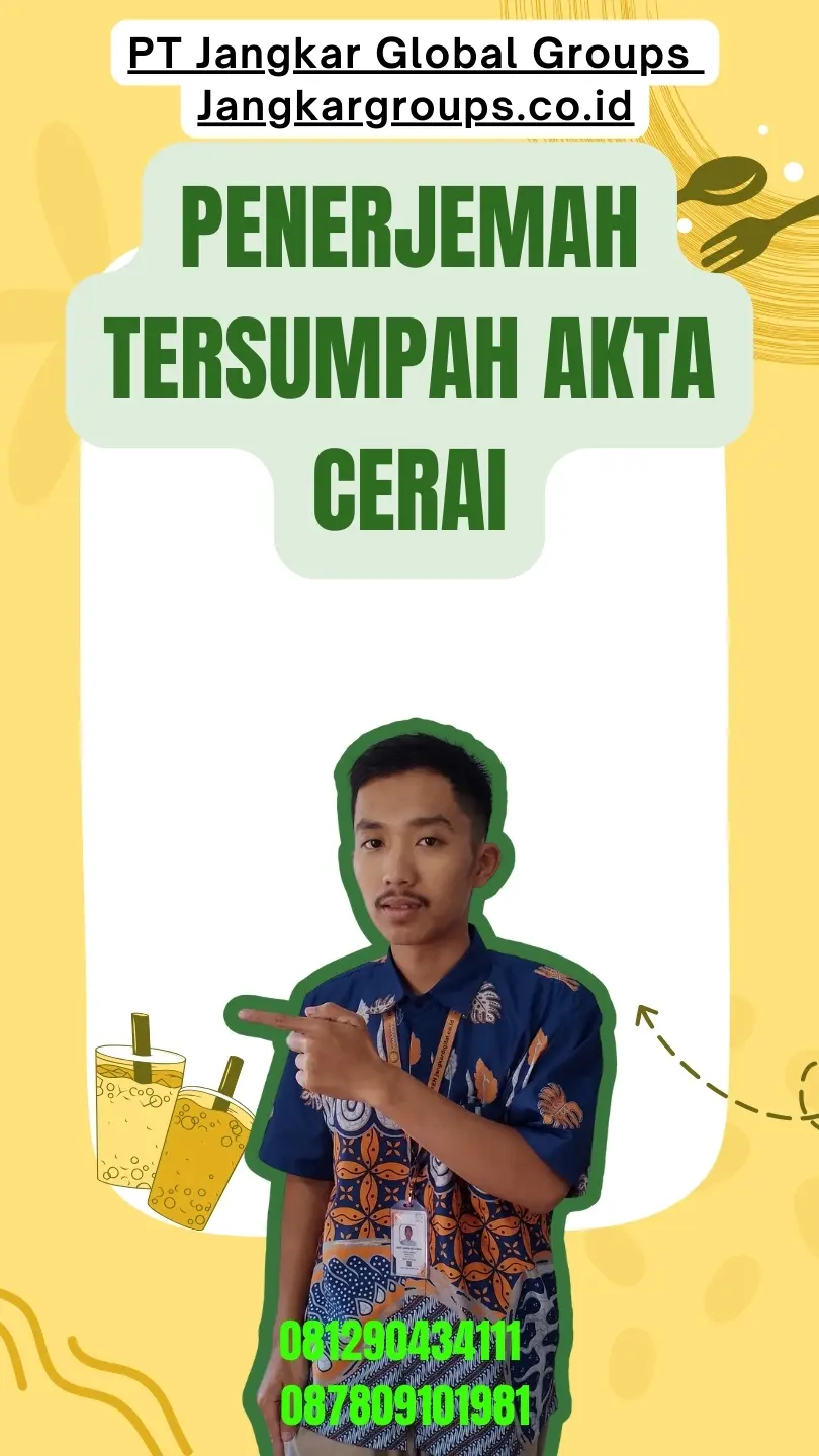 Biro Jasa Penerjemah Tersumpah Akta Cerai Terpercaya Pademangan Jakarta Utara