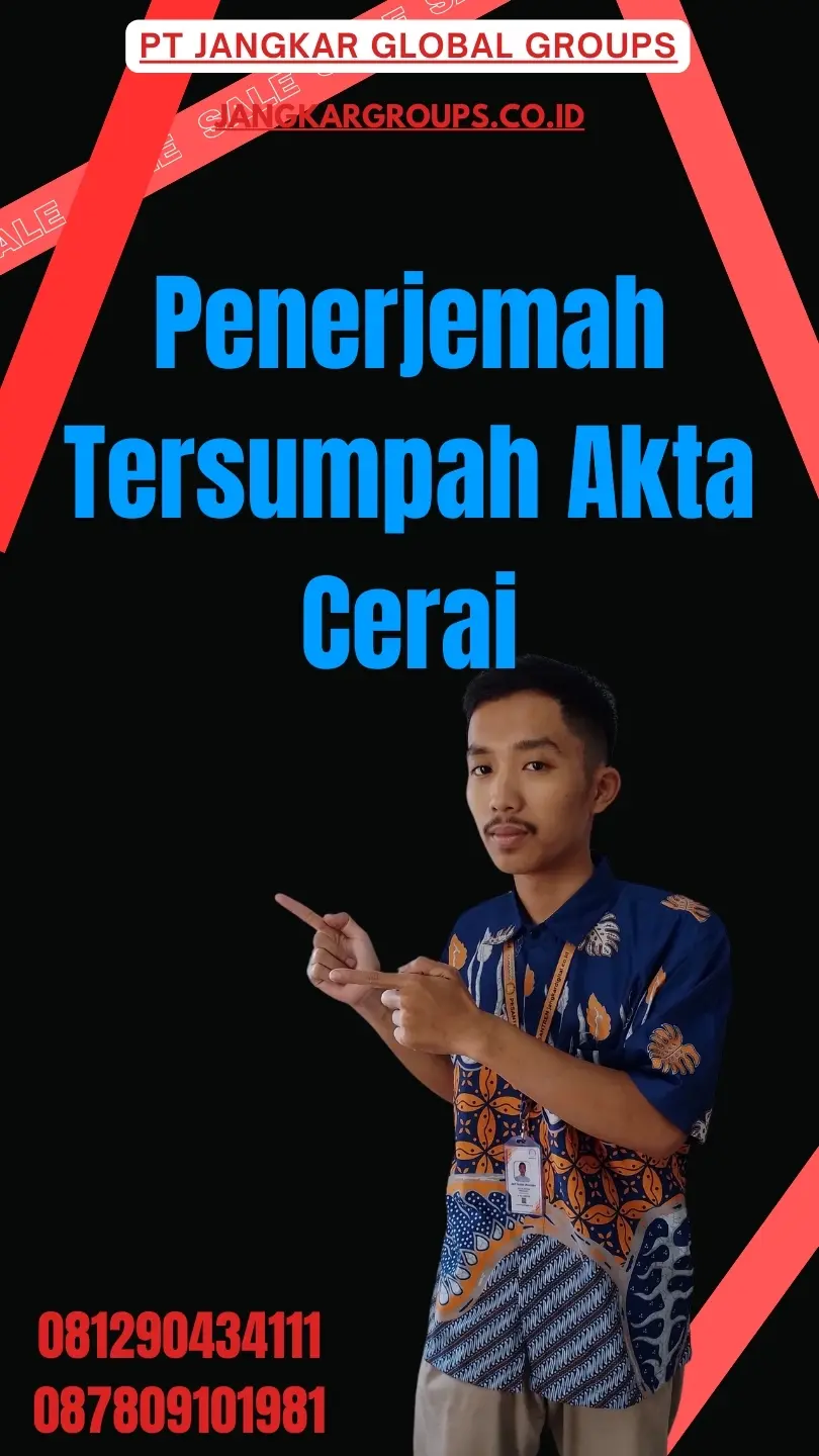 Jasa Penerjemah Tersumpah Akta Cerai Terpercaya Pulo Gadung Jakarta Timur