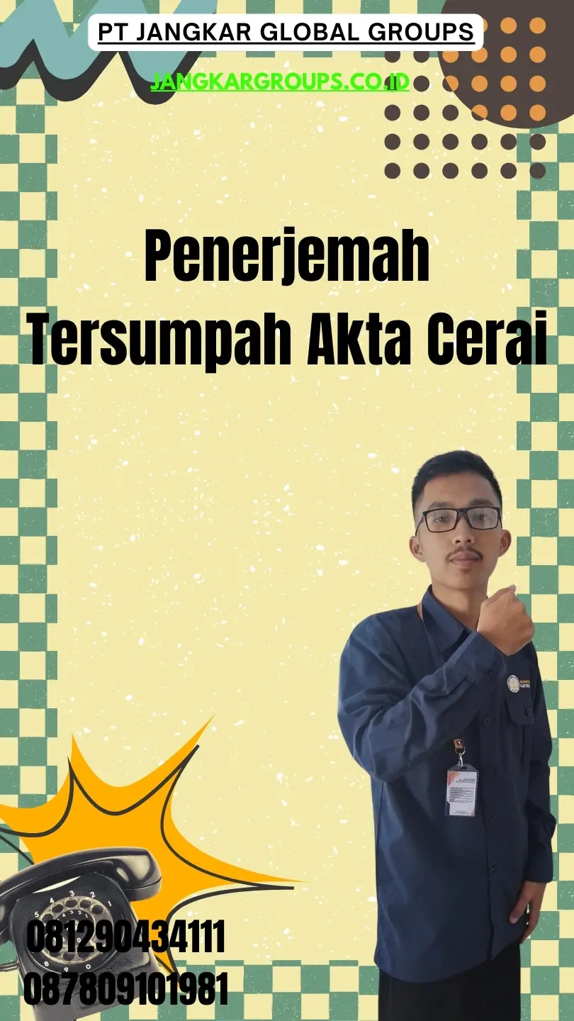 Jasa Penerjemah Tersumpah Akta Cerai Terpercaya Ancol Jakarta Utara