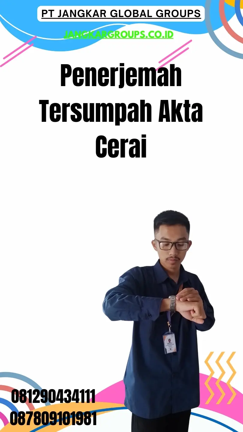 Jasa Penerjemah Tersumpah Akta Cerai Terpercaya Penjaringan Jakarta Utara