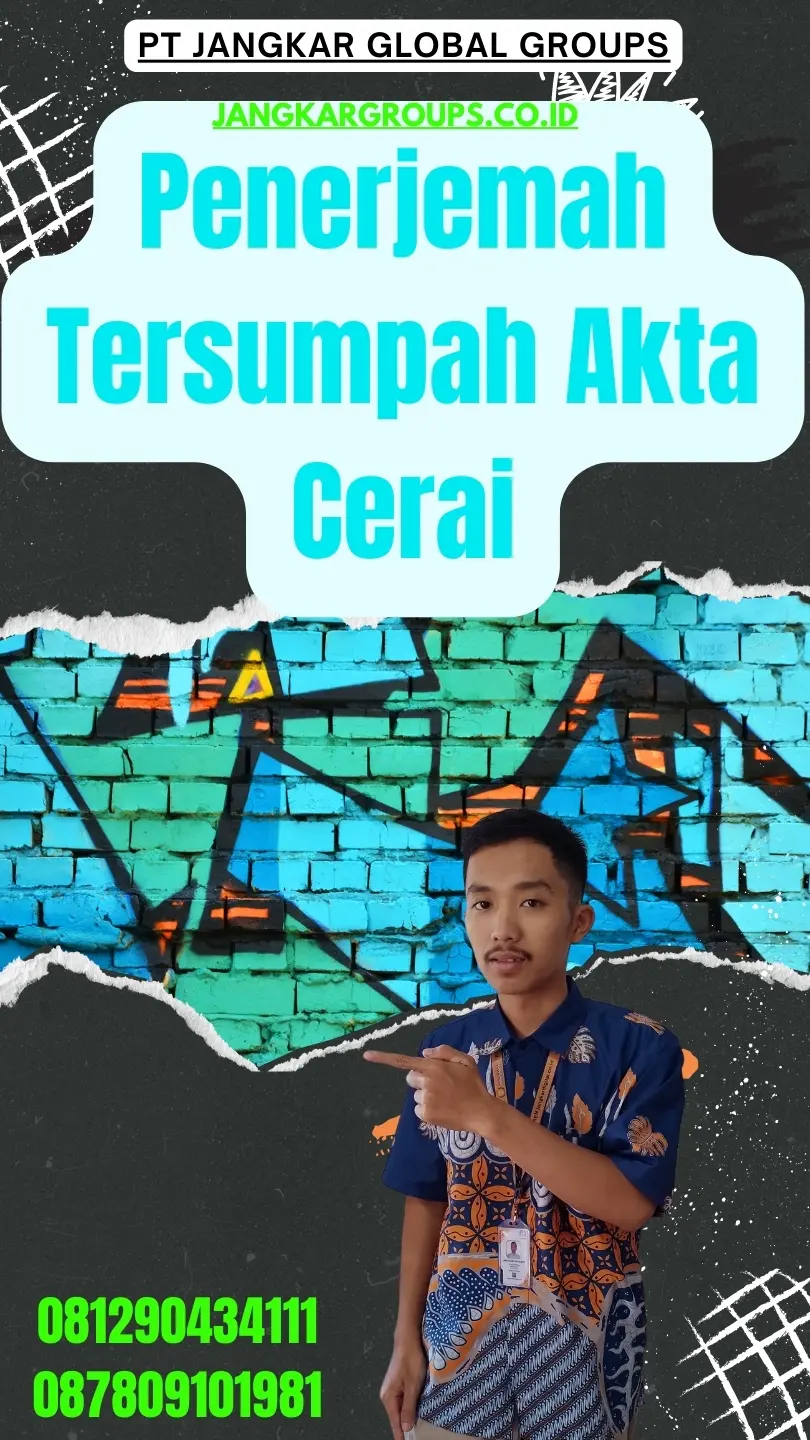 Layanan Penerjemah Tersumpah Akta Cerai Terbaik Pluit Jakarta Utara
