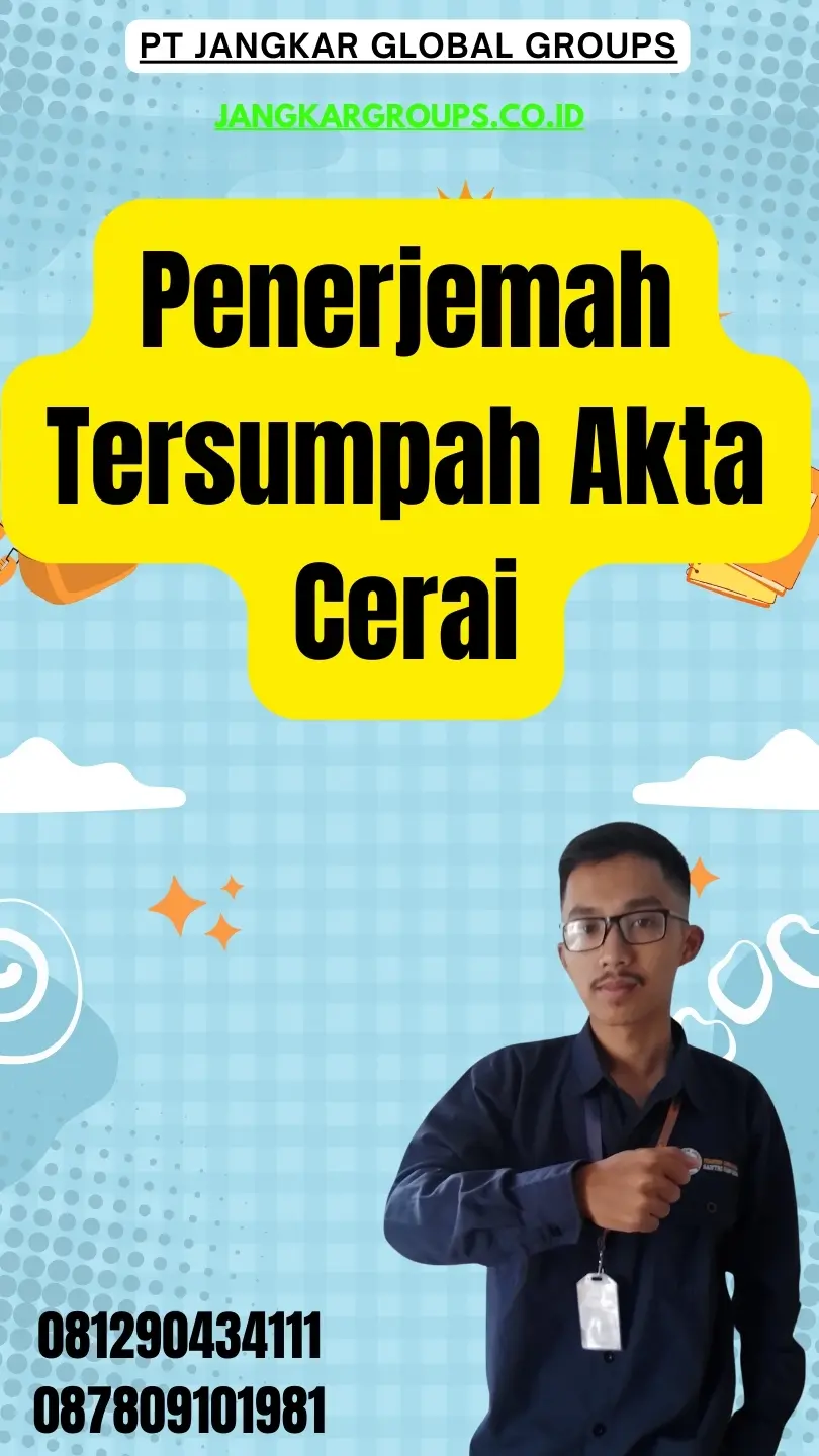 Layanan Penerjemah Tersumpah Akta Cerai Terbaik Senen Jakarta Pusat