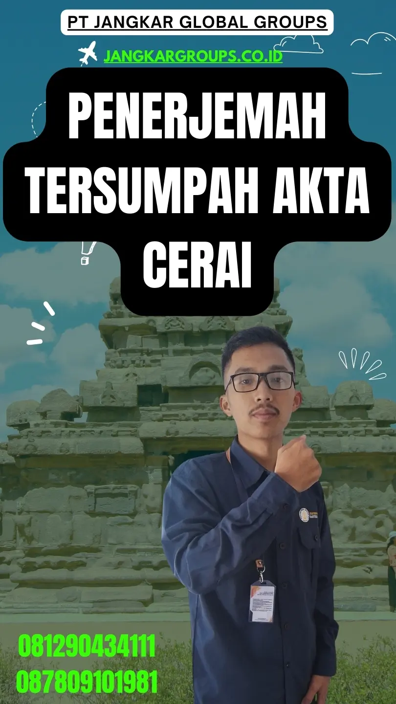 Layanan Penerjemah Tersumpah Akta Cerai Terbaik Matraman Jakarta Timur