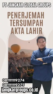 Jasa Penerjemah Tersumpah Akta Lahir Cepat Kabupaten Bulukumba