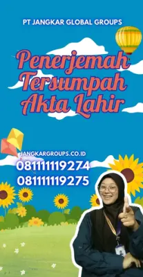 Layanan Penerjemah Tersumpah Akta Lahir Terbaik Kabupaten Barru