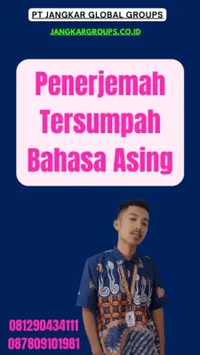 Jasa Penerjemah Tersumpah Bahasa Asing Terbaik Koja Jakarta Utara